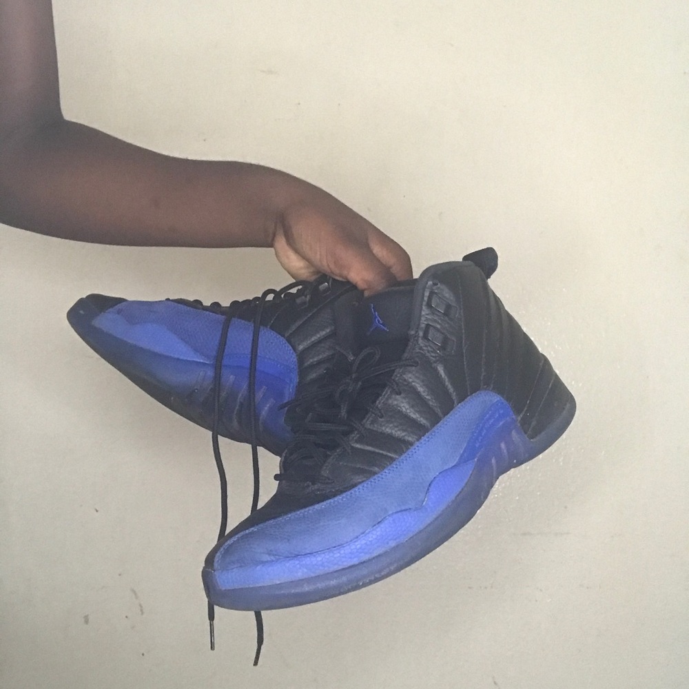 Air Jordan 12 black game royal